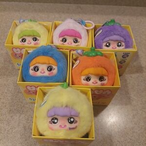 Yaya Fruit BB3 BABY three keychain Pendant For Bag Purse Backpack Confirmed Lot